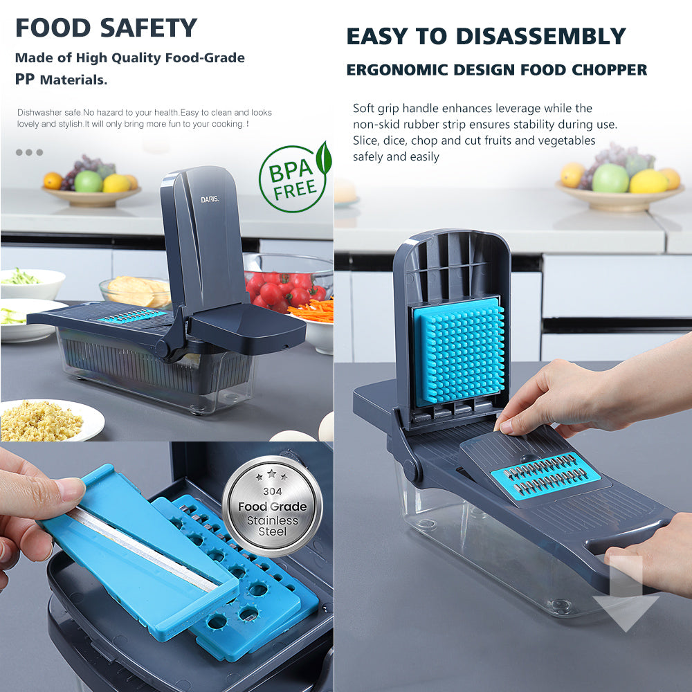 11 In 1 Vegetable Cutter Multifunctional Slicer Fruit