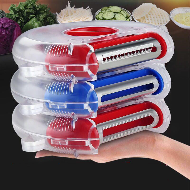 Stainless Steel Multifunctional 3 IN 1 Vegetable Fruits