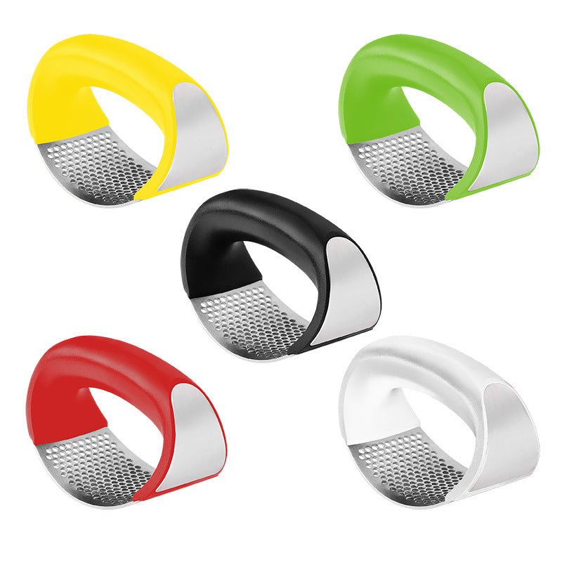 1pcs Stainless Steel Garlic Press Manual