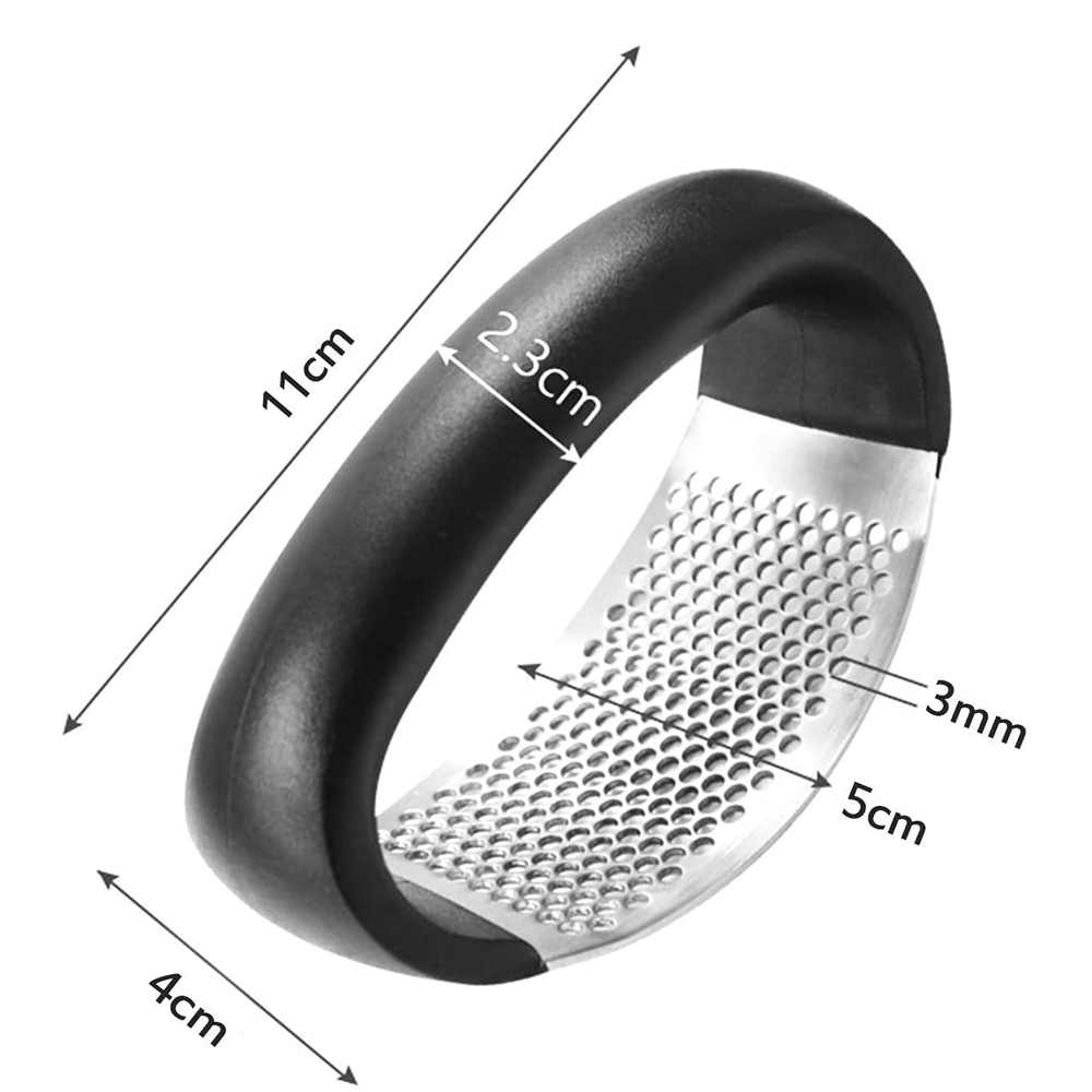Garlic Press Stainless Steel Manual Garlic Crusher