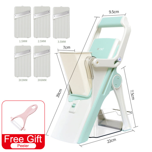 Multifunctional Vegetable Cutter Fruit Potato Peeler