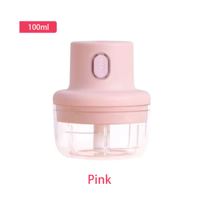 100/250ml Electric Mini Garlic Crusher Portable Chopper
