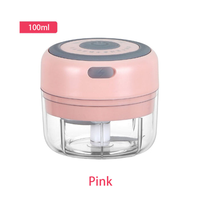 100/250ml Electric Mini Garlic Crusher Portable Chopper