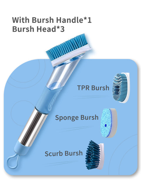 Cleaning Tools Silicone Dish Brush for Kitchen