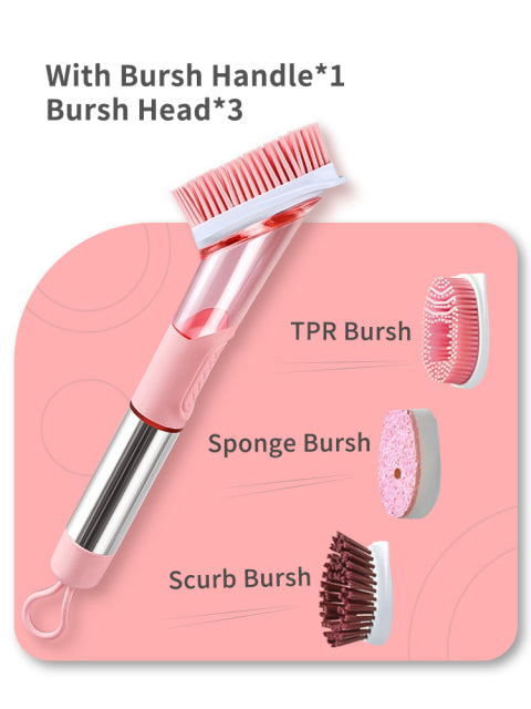 Cleaning Tools Silicone Dish Brush for Kitchen