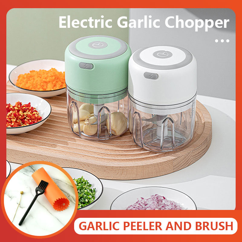 Mini Electric Garlic Chopper USB Charging