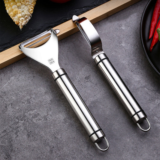 2Pcs Stainless Steel Peeler Potato Vegetable Peeler