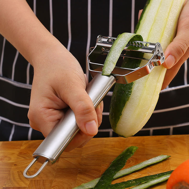 Stainless Steel Multi-function Vegetable Peeler Cutter