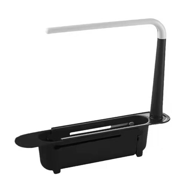 Telescopic Sink Drain Rack Soap Sponge Holder