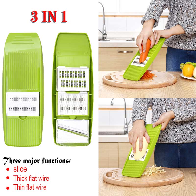 Grater Vegetables Slicer Carrot Korean Cabbage Food