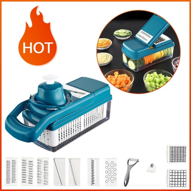 Multifunctional Vegetable Cutter Fruit Potato Peeler