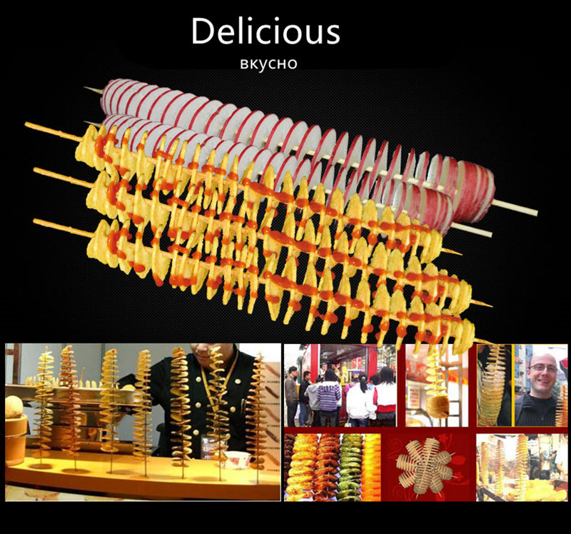 Hotsale Tornado Potato Cutter Machine Spiral