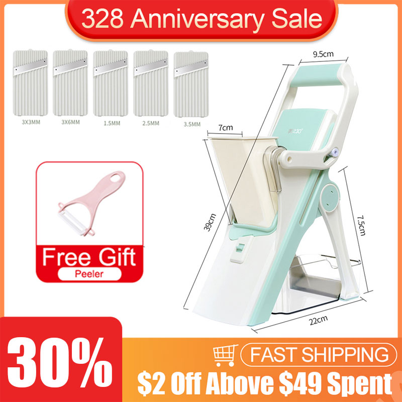 Multifunctional Vegetable Cutter Fruit Potato Peeler