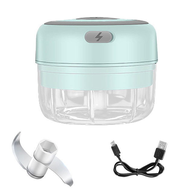 Mini Electric Garlic Chopper USB Charging
