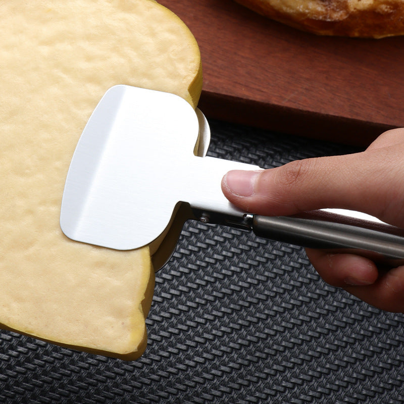 3-in-1 Pizza Cutter With Hanging Holes Labor-Saving Rolling Cutter