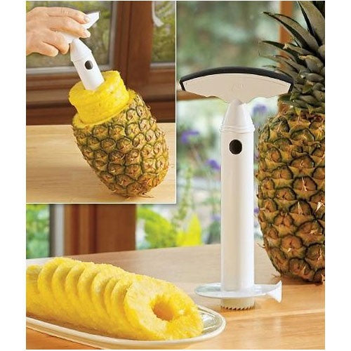 Plastic pineapple peeler