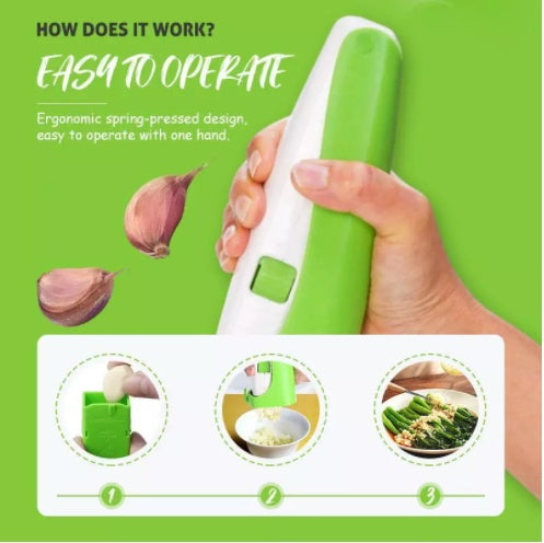 Multi-purpose Garlic Press Cube Garlic Cutter