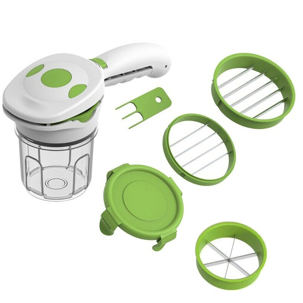 Five-in-one multi-function vegetable cutter