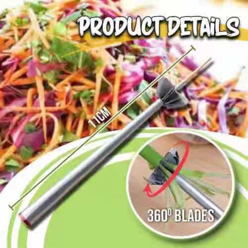 Stainless steel plum scallion cutter creative kitchen tool