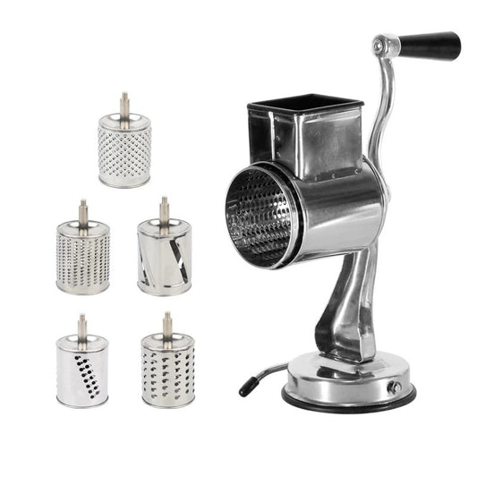 Multifunctional Stainless Steel Rotary Cheese Grater