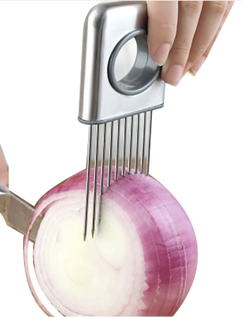 Multifunction Stainless Steel Onion Cutter Chopper Slicer