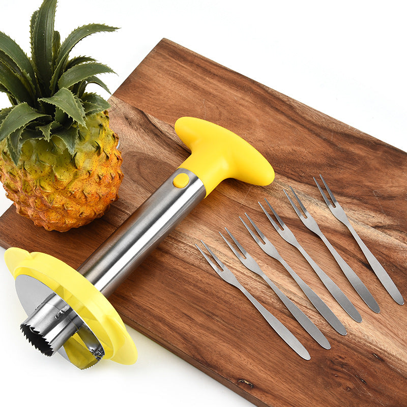 Stainless Steel Pineapple Core Puller Pineapple Peeling Heart Pulling Tool