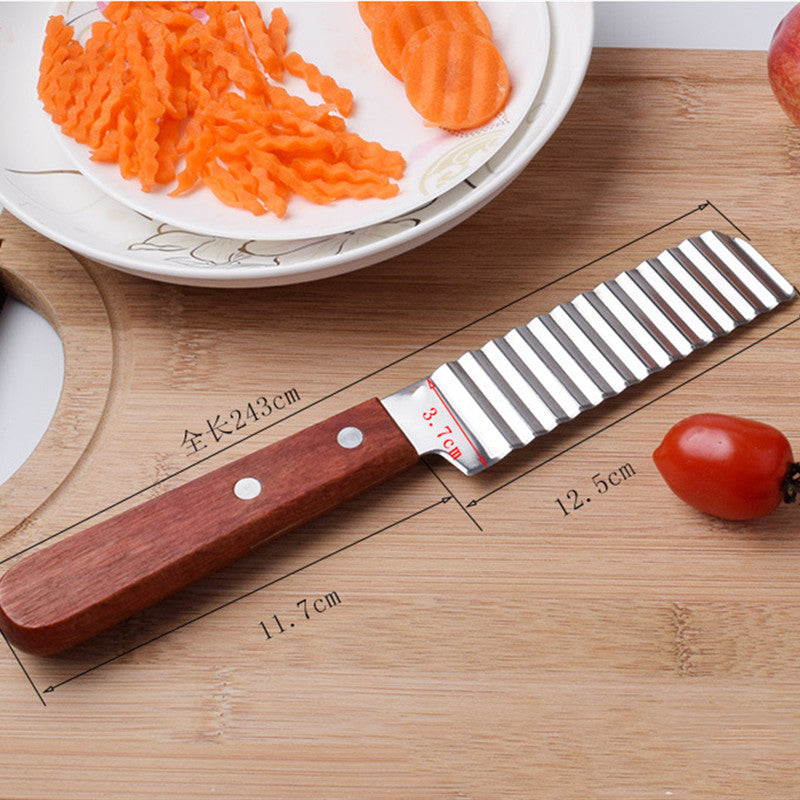French Fries Cutter Stainless Steel Potato Cutter Knife