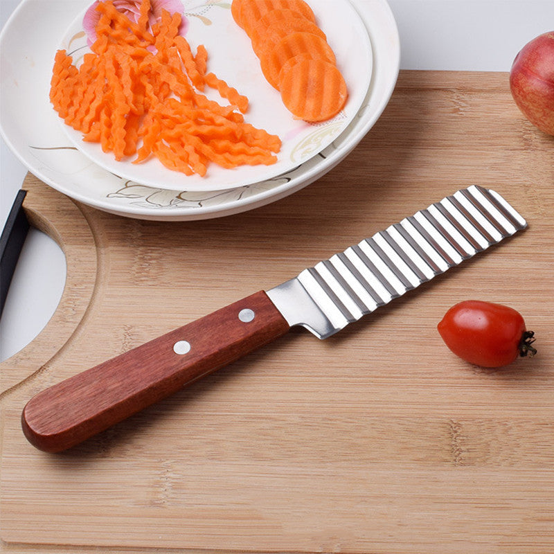 French Fries Cutter Stainless Steel Potato Cutter Knife