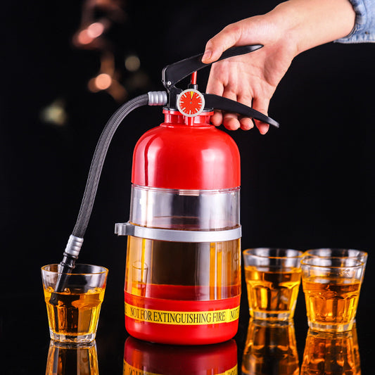 2L Creative Wine Drink Dispenser Fire Extinguisher Pourer Party Beer