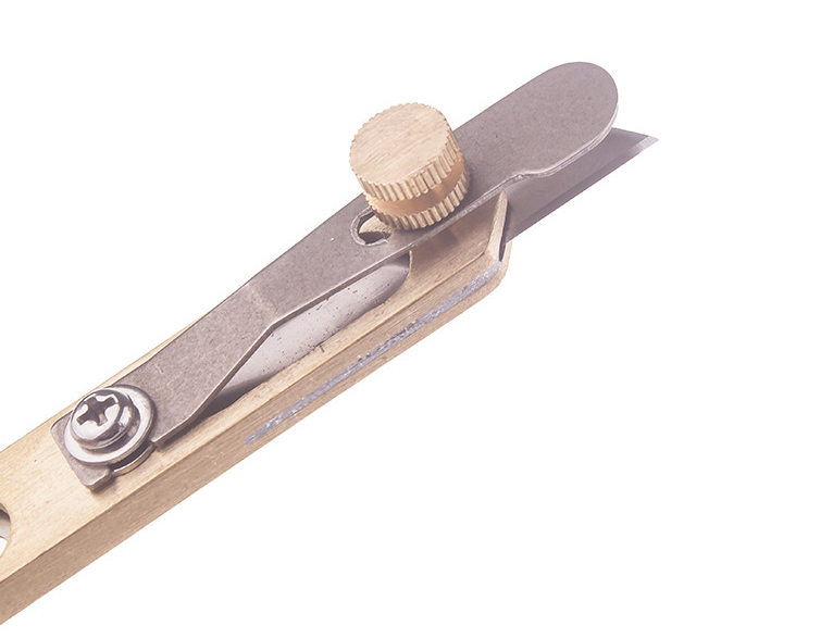 Brass Knife, Leather Positioning Knife, Trimming Knife, Leather Cutting Knife