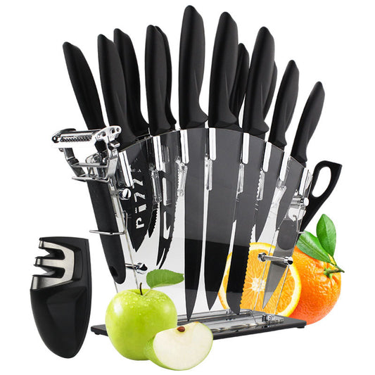 Stainless Steel Knife Set Kitchen Household Slicing Knife Chef's Knife