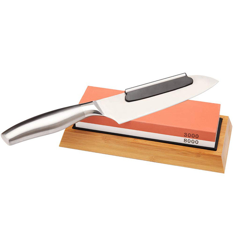 Household Kitchen Knife Sharpener Mesh Double-sided Towstone Fine Grinding