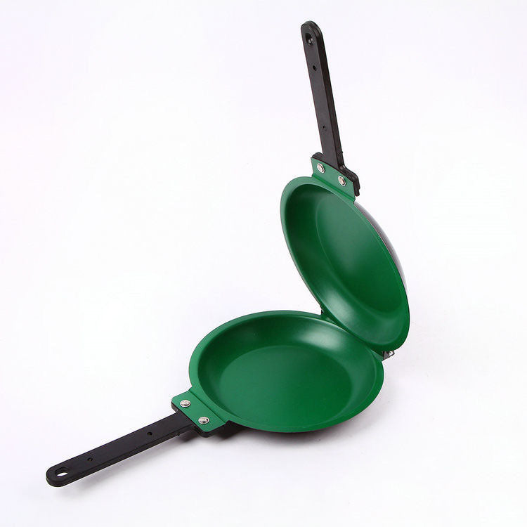 Outdoor Portable Covered Frying Pan Non-Stick Pan