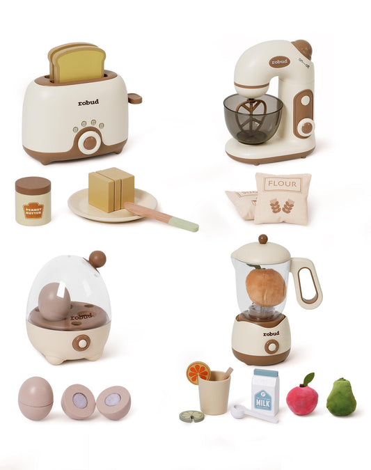 ROBOTIME Wooden Pretend Play Kitchen Juicer