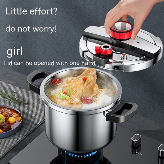 Stainless Steel Pressure Cooker 6L Household Thickened Explosion