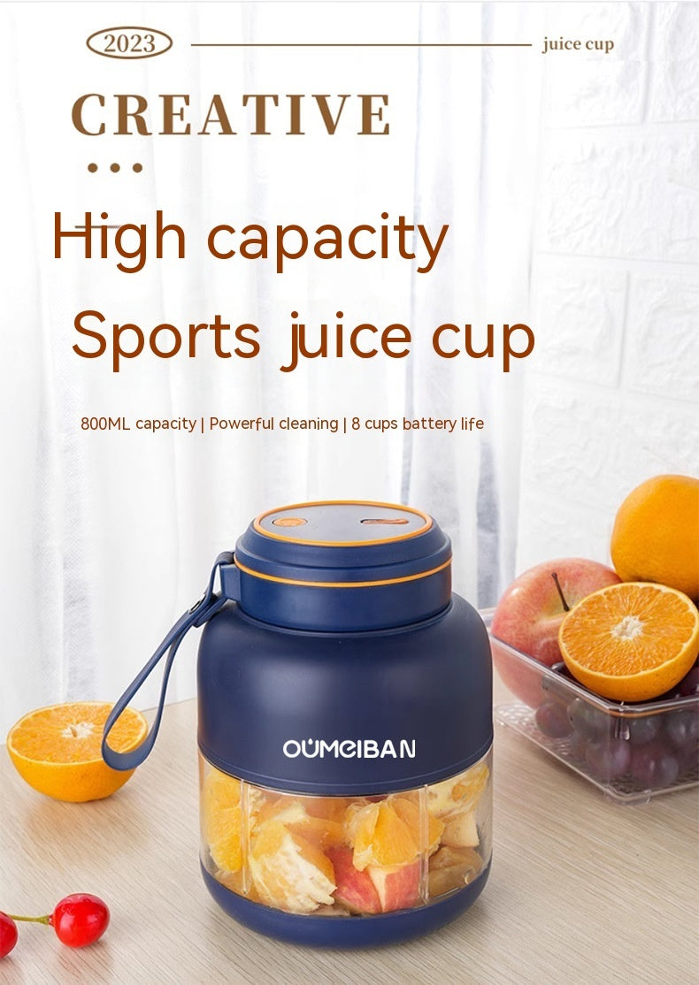 Electric Portable Small Wireless Juicer Cup Tons Barrels Juice