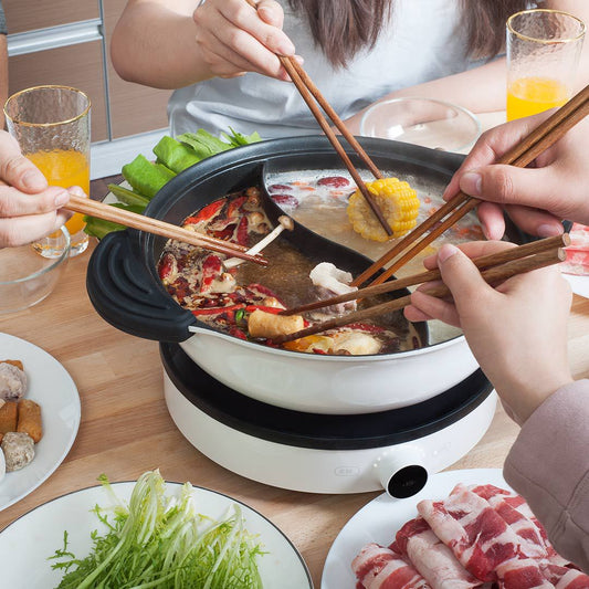 Integrated Casting Two-flavor Hot Pot