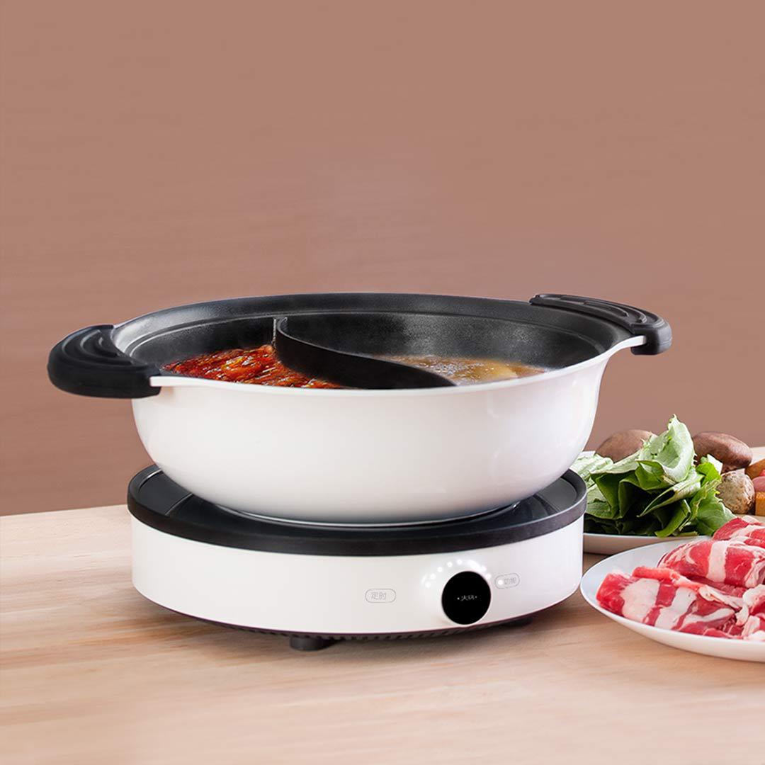 Integrated Casting Two-flavor Hot Pot
