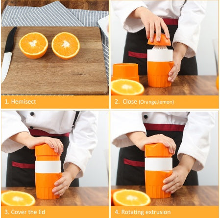 Handheld Juicer Manual Juicer Fruit Press Squeeze Extractor