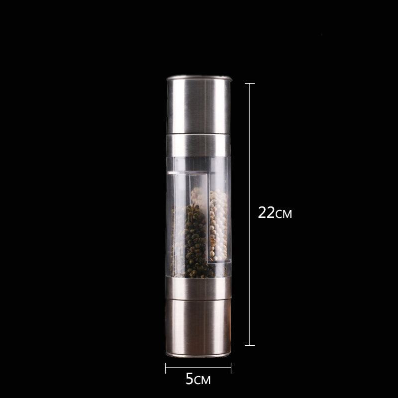 Black pepper grain grinder manual household kitchen