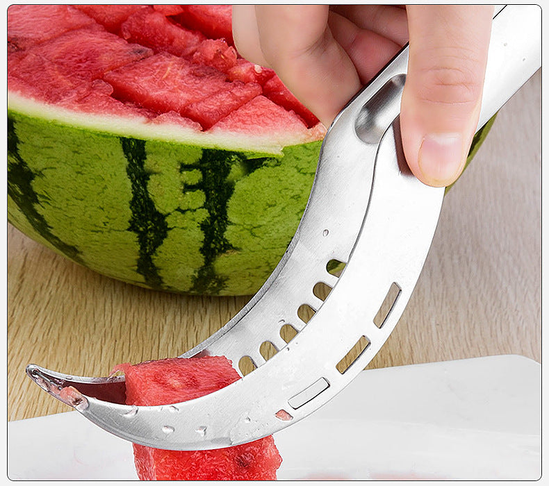 Stainless Steel Watermelon Cutter Watermelon Cutter Watermelon Slicer
