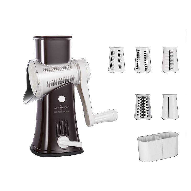 Hand roller multifunctional vegetable cutter