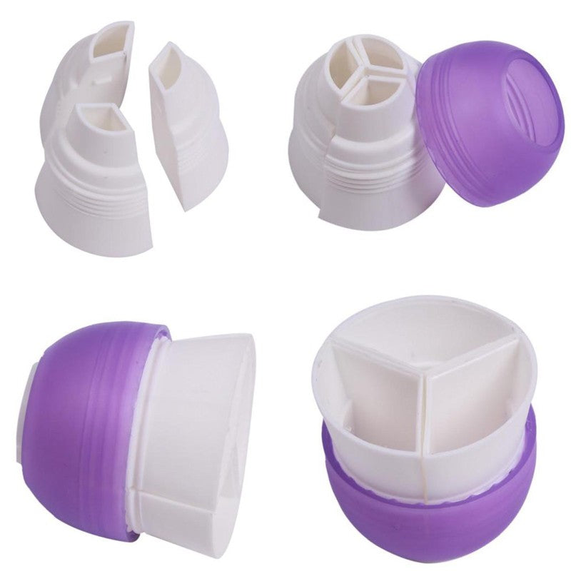 3 Color Cake Decorating Tools Icing Piping Cream Pastry Bag&Nozzle Converter