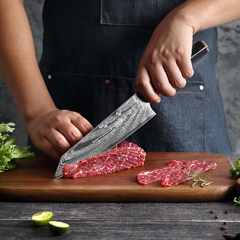 Damascus Steel Knife Chef's Knife Set Knife