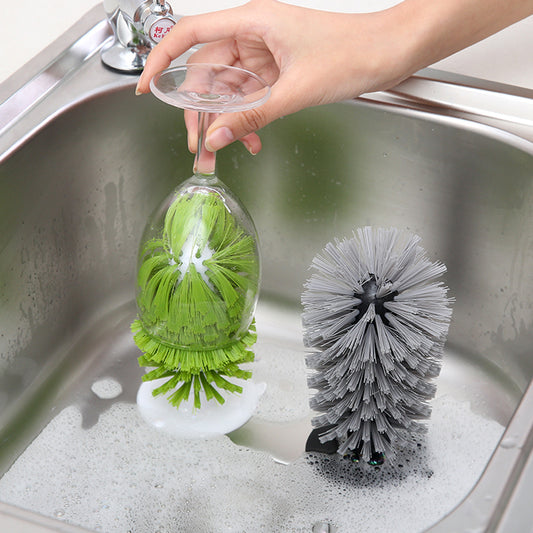 Kitchen Rotating Water Cup Tea Cup Brush Washing Cup Brush