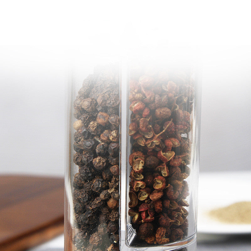 Black pepper grain grinder manual household kitchen