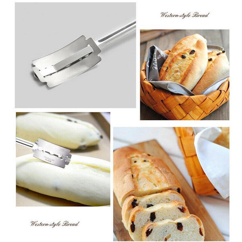 Curved bread cutter