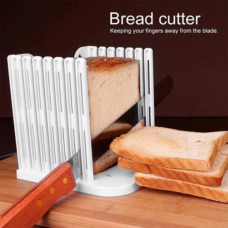 Rectangle Bread Slicer Cutter Mold Toast Loaf Cutting Pro