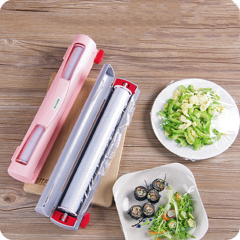 Household cling film cutter