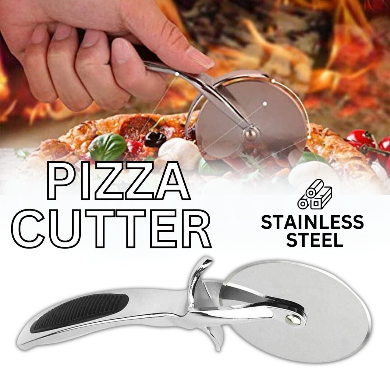 Pizza Cutter Wheel Kitchen Pizza Slicer Cutting Tool